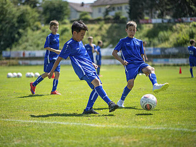 Football Camp: English course combined with professional football training